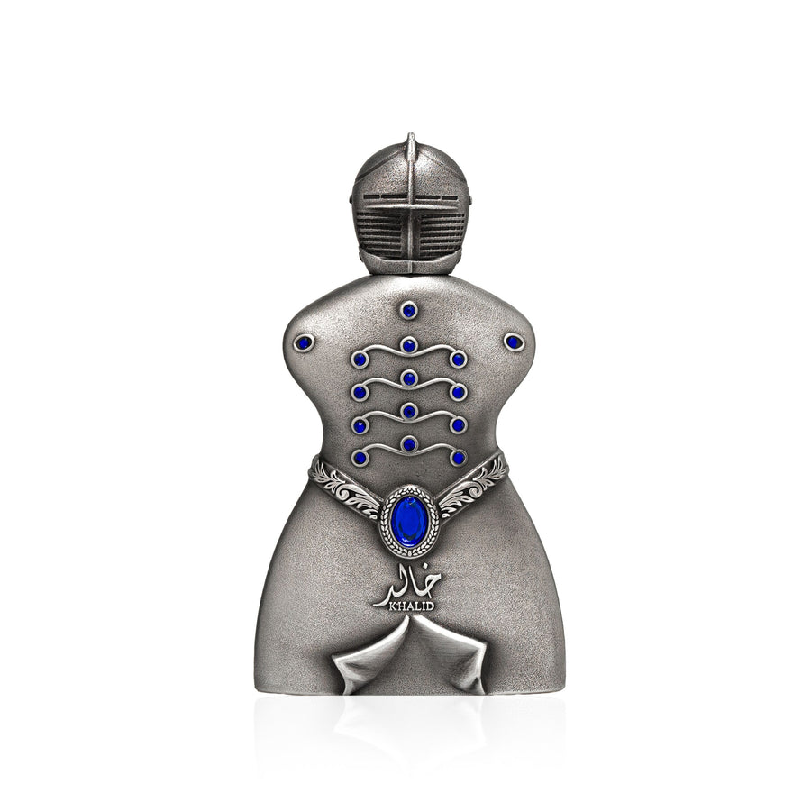 Lattafa Khalid Niche Emarati 80 ml Eau De Parfum perfume bottle at Dubai Aroma South Africa