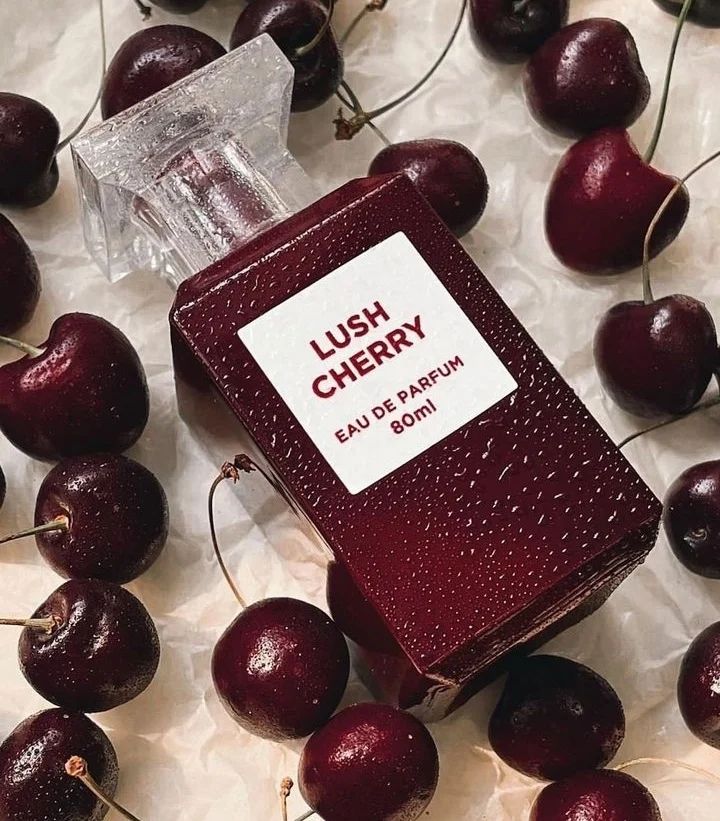 Lush cherry by FRAGRANCE WORLD perfume bottle at Dubai Aroma South Africa