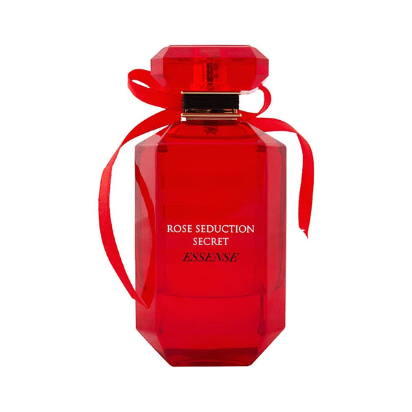 Rose Seduction Secret Essence | Fragrance World | EDP perfume bottle at Dubai Aroma South Africa