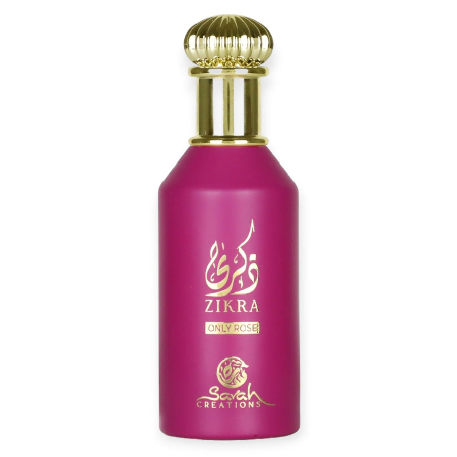 Zikra Only Rose EDP by Sarah Creations perfume bottle at Dubai Aroma South Africa