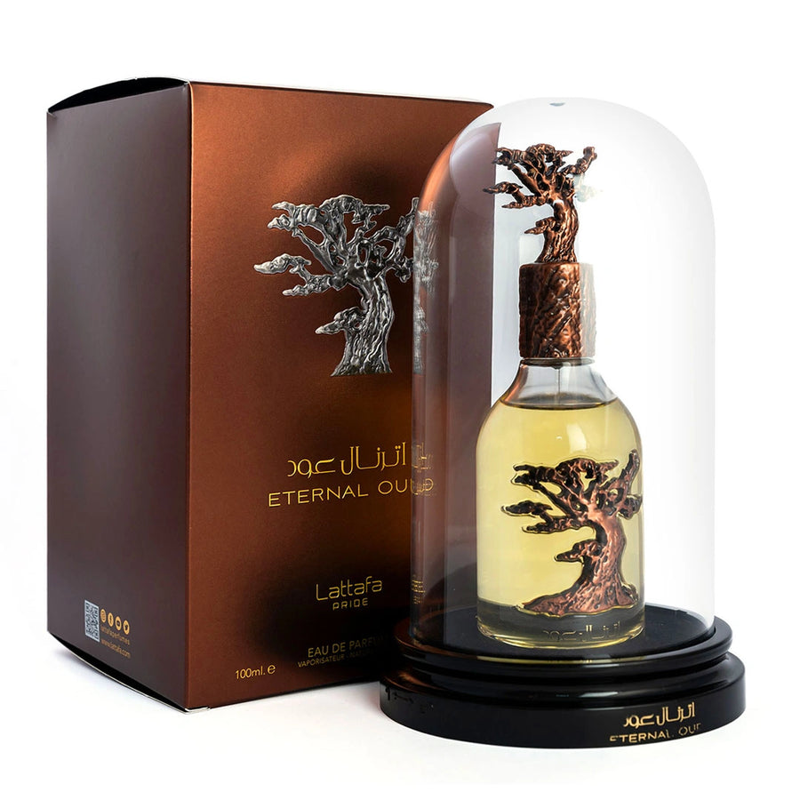 Eternal Oud by Lattafa perfume bottle at Dubai Aroma South Africa