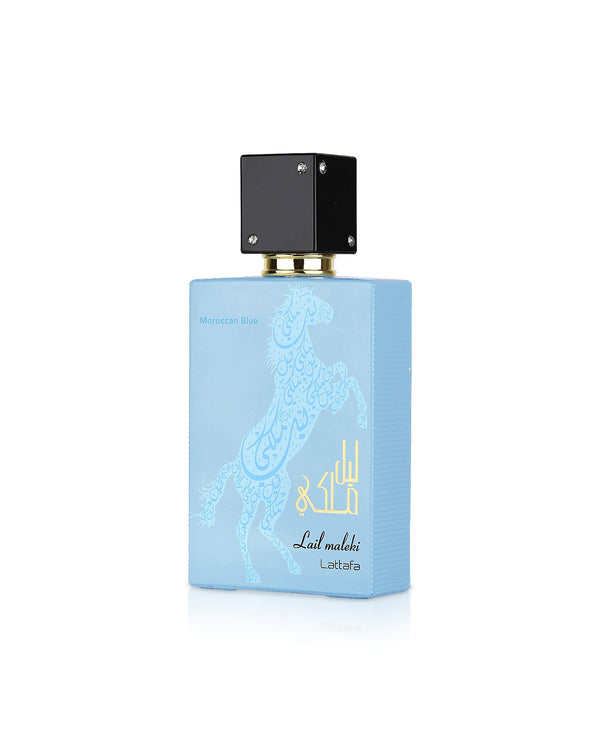 LAIL AL MALEKI MOROCCAN BLUE Edp by LATTAFA perfume bottle at Dubai Aroma South Africa