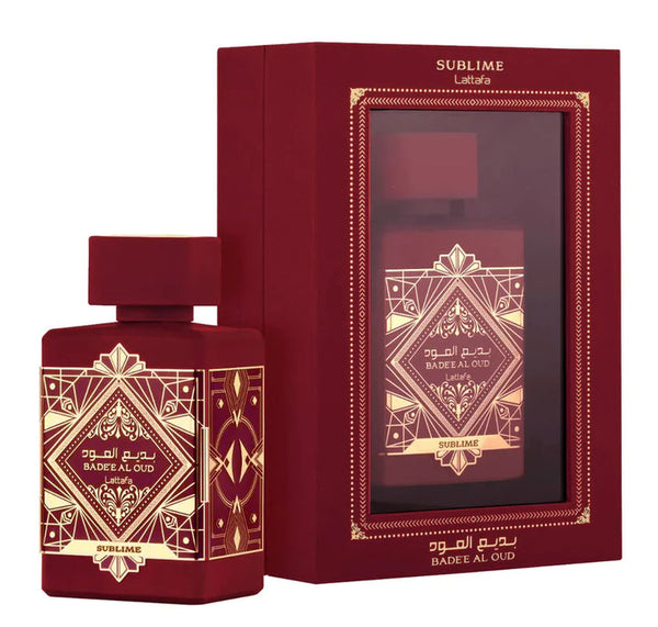 BADEE AL OUD SUBLIME LATTAFA PERFUMES perfume bottle at Dubai Aroma South Africa