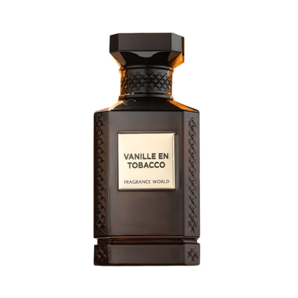 Vanille En Tobacco by Fragrance World – EDP 80ml perfume bottle at Dubai Aroma South Africa