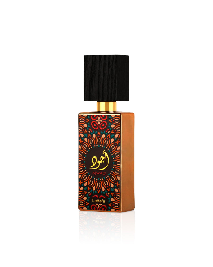 Ajwad by Lattafa perfume bottle at Dubai Aroma South Africa