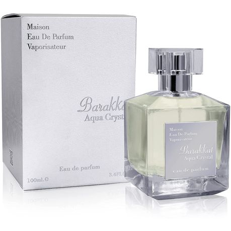 Barakkat Aqua Crystal Eau de Parfum by FRAGRANCE WORLD perfume bottle at Dubai Aroma South Africa