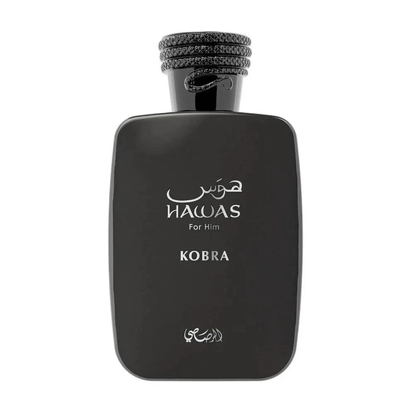 Hawas Kobra Rasasi for men | 100ml Edp perfume bottle at Dubai Aroma South Africa