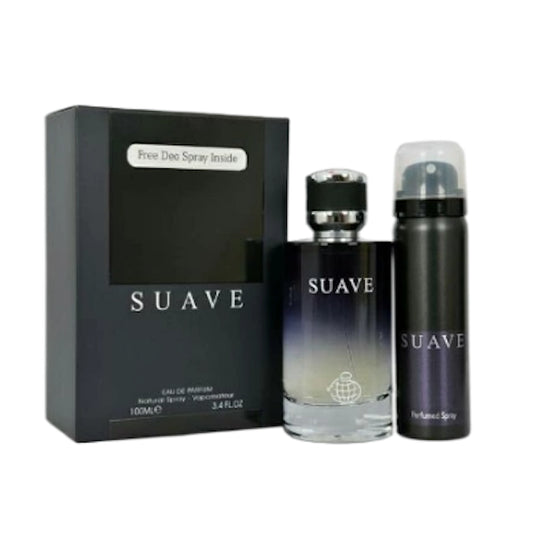 Suave Eau De Perfume Gift Set (includes a Deodarant) 100ML image 1 Inspired by Dior Savage