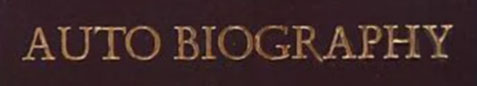 AUTOBIOGRAPHY