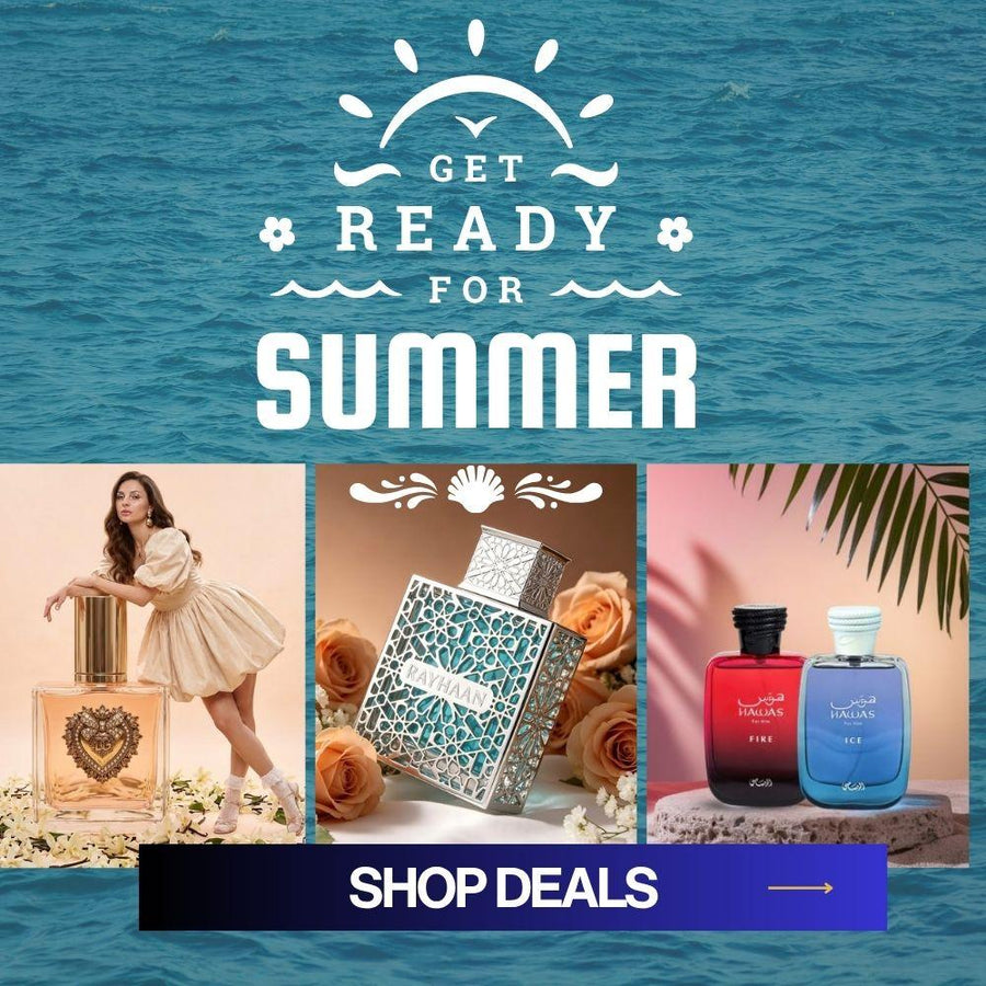 Shop luxury designer brands summer scents at a discount at dubai aroma