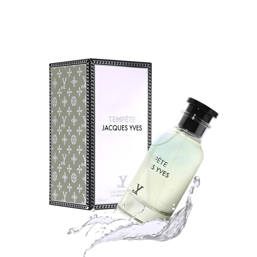 Tempete Jacques Yves 100ml EDP (Inspired by LV Orage) by FRAGRANCE WORLD perfume bottle at Dubai Aroma South Africa