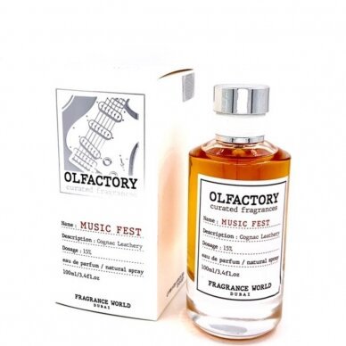 Olfactory Music Fest by FRAGRANCE WORLD perfume bottle at Dubai Aroma South Africa