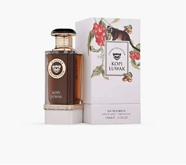 Kopi Luwak by FRAGRANCE WORLD perfume bottle at Dubai Aroma South Africa