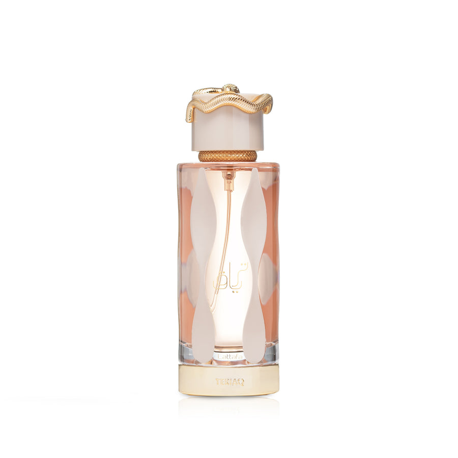 Teriaq 100ml Ea de Parfum by Lattafa perfume bottle at Dubai Aroma South Africa