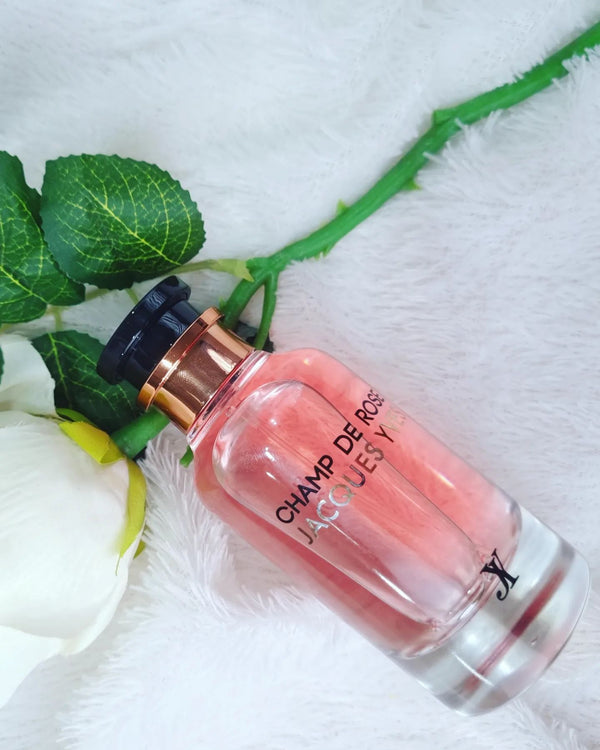 Champ de Rose Jacques Yves by FRAGRANCE WORLD perfume bottle at Dubai Aroma South Africa