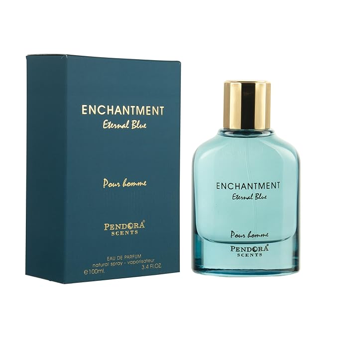 Enchantment Eternal Blue Perfume - 100ml` by PENDORA SCENTS perfume bottle at Dubai Aroma South Africa