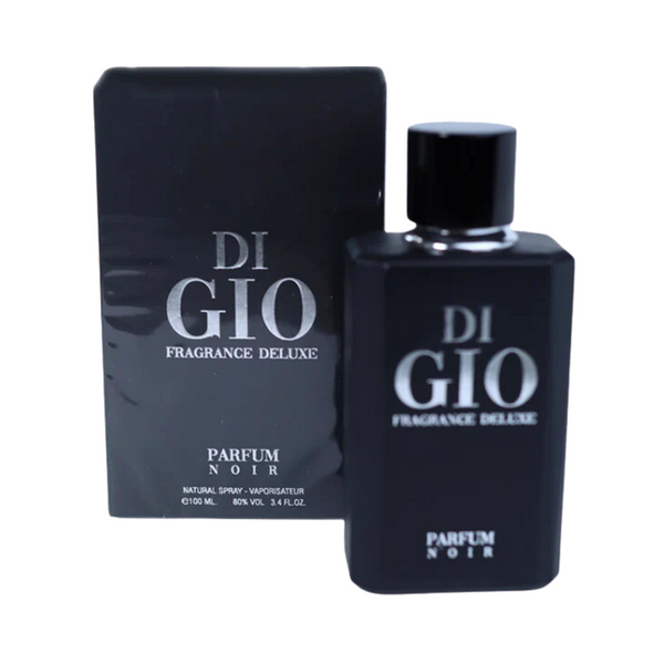 DI GIO Black Men Fragrance deluxe Perfume Noir 100ml perfume bottle at Dubai Aroma South Africa
