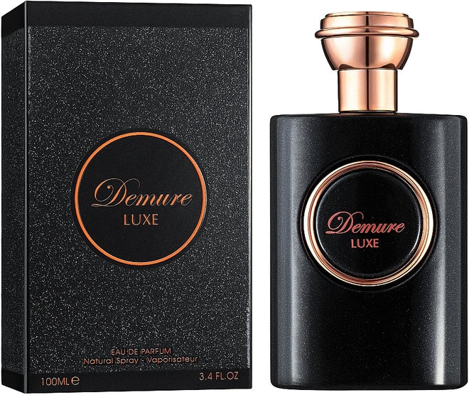 Demure Luxe EDP 100ml by FRAGRANCE WORLD perfume bottle at Dubai Aroma South Africa