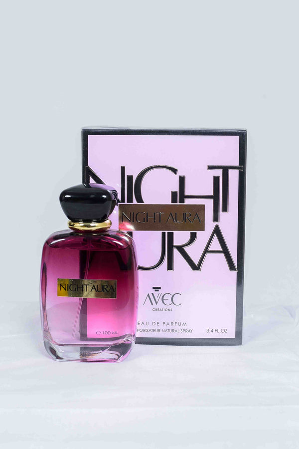 Night Aura Avec Perfume for Unisex 100ml Edp perfume bottle at Dubai Aroma South Africa