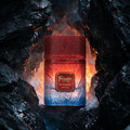 Freeze In Flames by Riiffs Perfumes bottle in a fire and ice setting