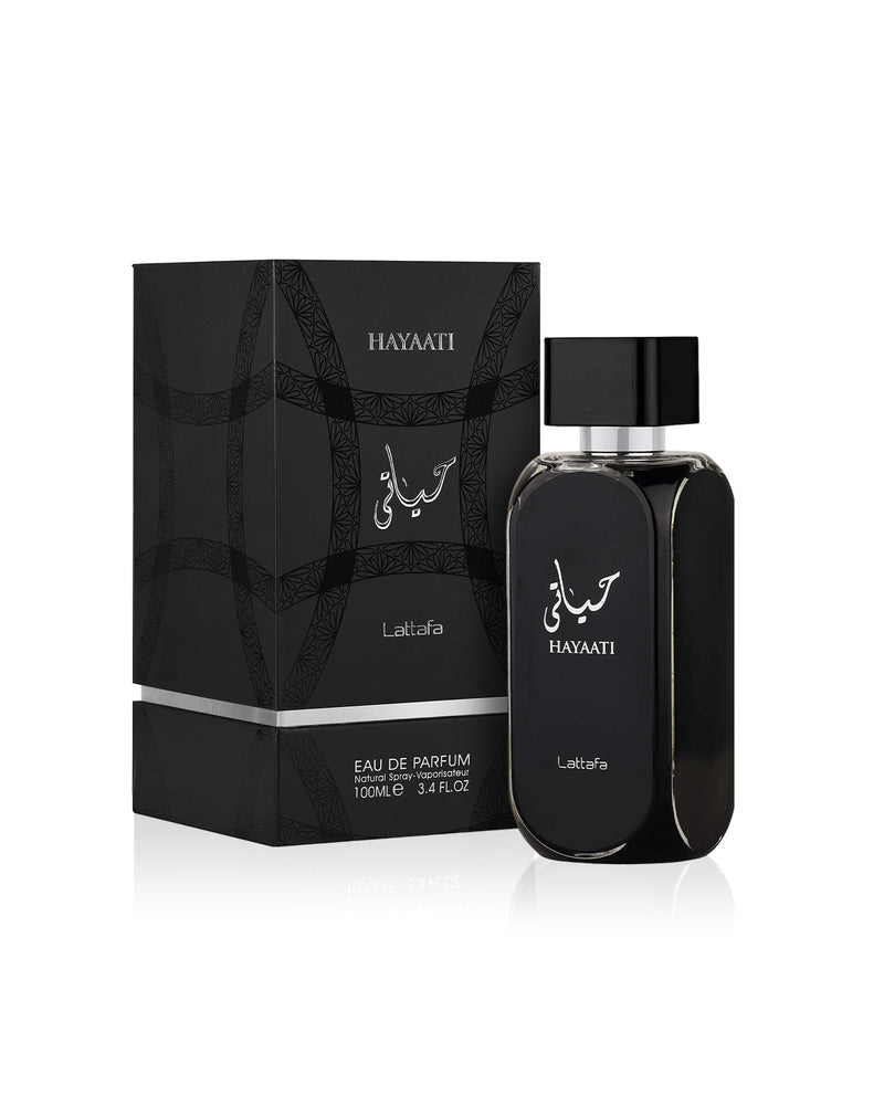 Hayaati Black 100ML by Lattafa fragrance image 3 Dubai Aroma South Africa