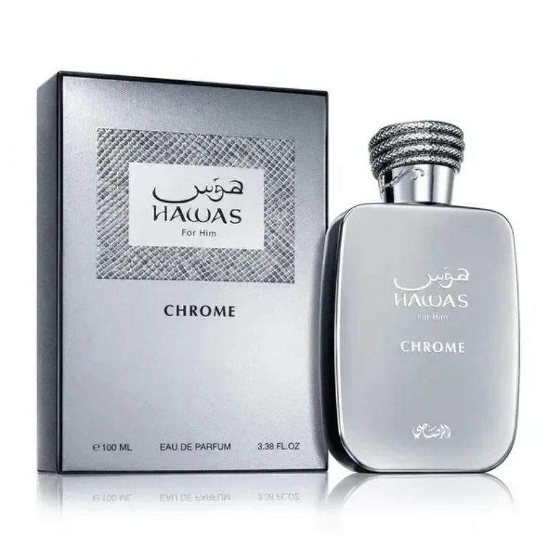 Hawas Chrome by Rasasi 100ml fragrance image 2 Dubai Aroma South Africa