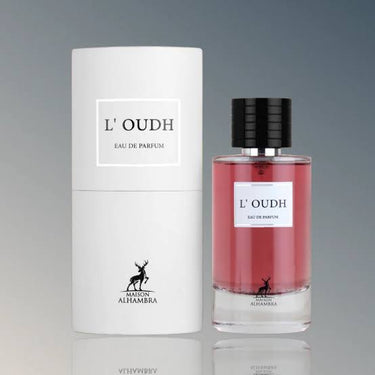 L'Oudh 100 ml Eau De Parfum - Maison Alhambra perfume bottle at Dubai Aroma South Africa