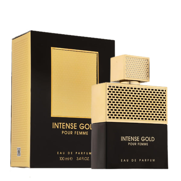 Fragrance World - Intense Gold - 100ml perfume bottle at Dubai Aroma South Africa