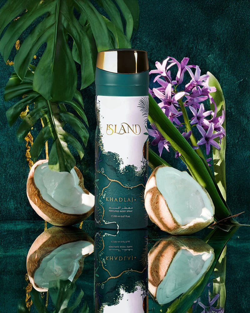 Island Deodorant Spray by Khadlaj – 200ml