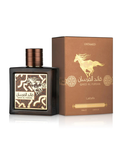 Lattafa - Qaed Al Fursan Untamed - 100ml image 2 Inspired by Eros Najim Versace