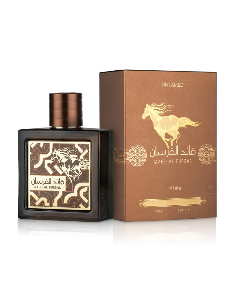 Lattafa - Qaed Al Fursan Untamed - 100ml image 2 Inspired by Eros Najim Versace