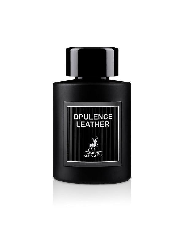 Opulence leather by MAISON ALHAMBRA perfume bottle at Dubai Aroma South Africa