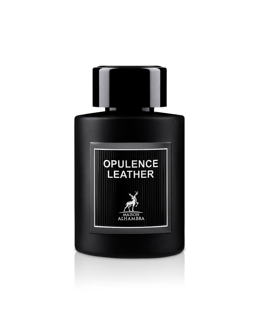 Opulence leather by MAISON ALHAMBRA perfume bottle at Dubai Aroma South Africa
