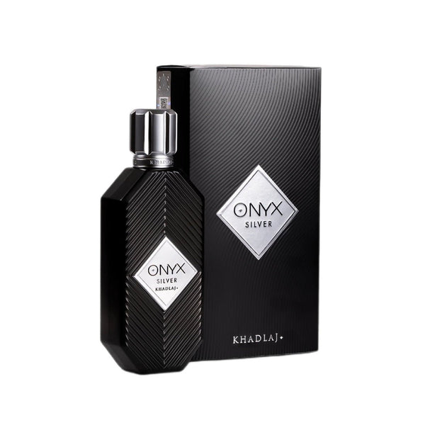 ONYX SILVER – EDP 100ml by KHADLAJ perfume bottle at Dubai Aroma South Africa