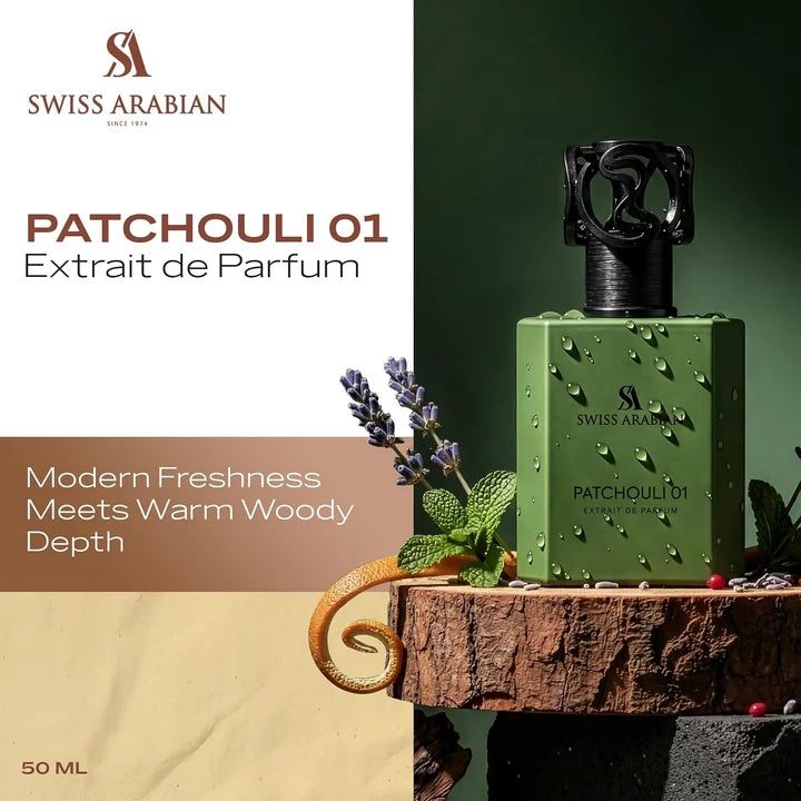 PATCHOULI 01 1080 – Extrait de Parfum 50ml