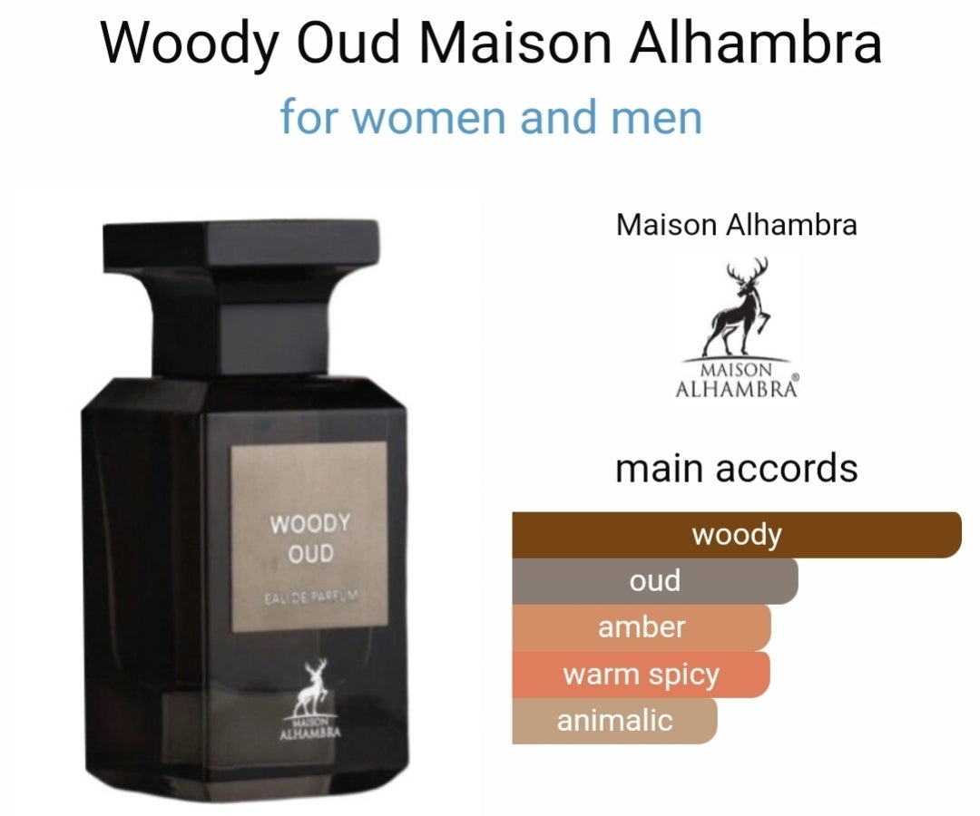 Woody Oud | Maison Alhambra | EDP fragrance image 2 Dubai Aroma South Africa