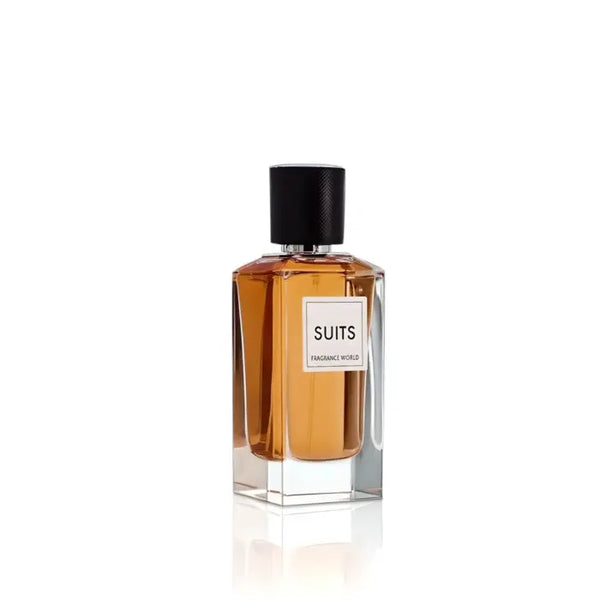 Suit by FRAGRANCE WORLD perfume bottle at Dubai Aroma South Africa