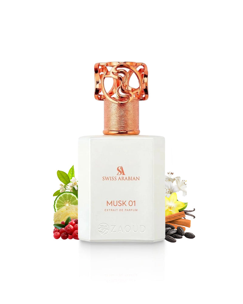 Musk 01 by Swiss Arabian – Extrait de Parfum 50ml