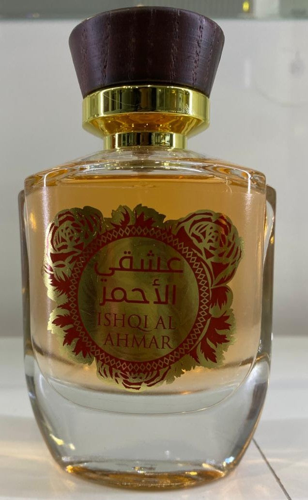 Ishqi Al Ahmar by SAHARI perfume bottle at Dubai Aroma South Africa