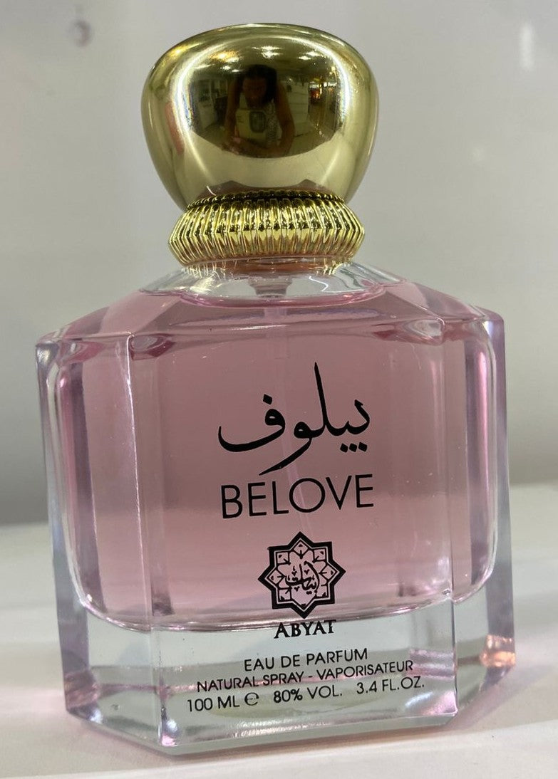 Belove by ABYAT perfume bottle at Dubai Aroma South Africa
