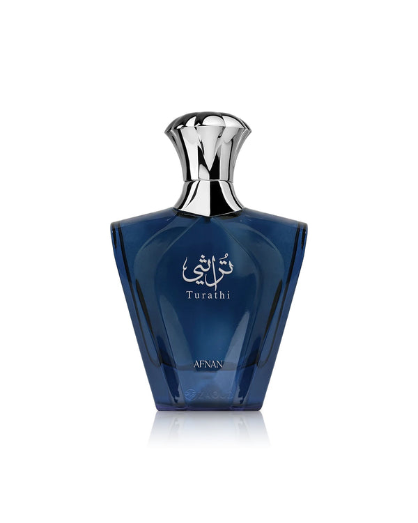 Afnan Turathi Blue Eau de Parfum perfume bottle at Dubai Aroma South Africa
