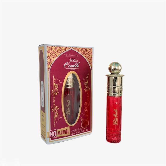 Al-Nuaim White Oudh oil perfume Ã¢â‚¬â€œ 6ml by FRAGRANCE WORLD perfume bottle at Dubai Aroma South Africa