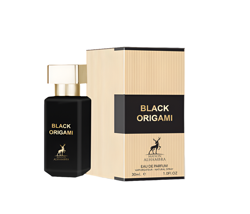 Black Origami Maison Alhambra 30ml perfume bottle at Dubai Aroma South Africa