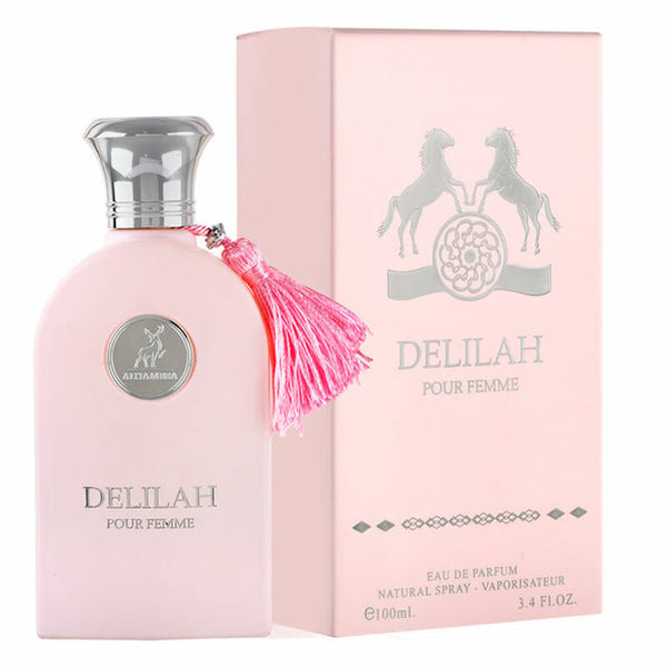 Delilah Pour Femme Maison Alhambra 100ml perfume bottle at Dubai Aroma South Africa