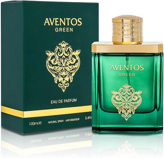 Aventos Green For Him Eau De Parfum 100ML by FRAGRANCE WORLD perfume bottle at Dubai Aroma South Africa