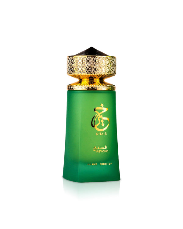 Khair Pistachio by PARIS CORNER perfume bottle at Dubai Aroma South Africa