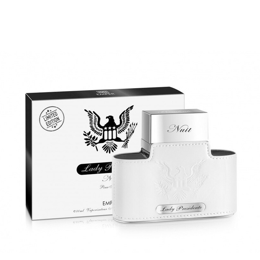 Lady Presidente Nuit Pour Femme Emper Perfumes 80ml perfume bottle at Dubai Aroma South Africa