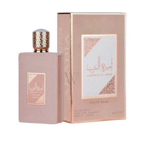 Ameerat Al Arab Prive Rose 100ml ea de parfum by Asdaaf perfume bottle at Dubai Aroma South Africa