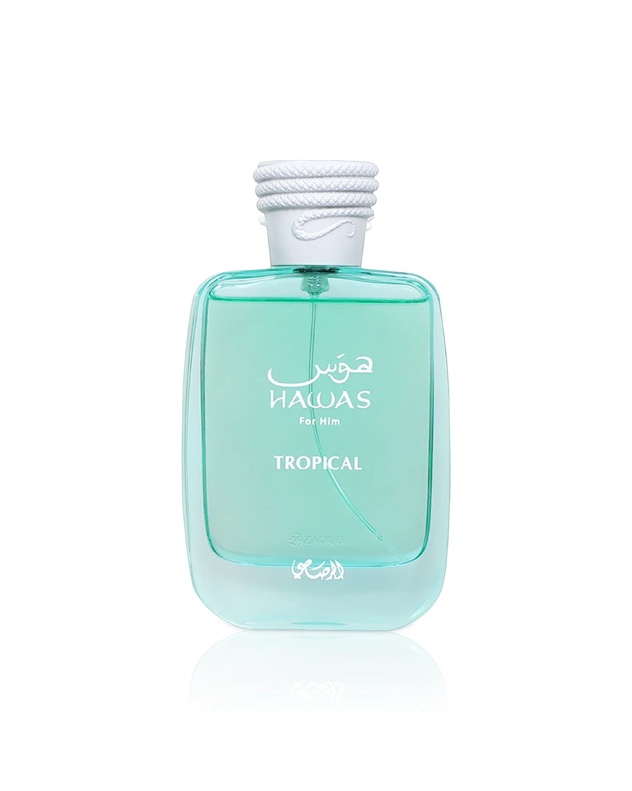 HAWAS TROPICAL For Men Edp by RASASI perfume bottle at Dubai Aroma South Africa