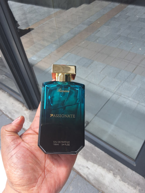 Passionate by Rasasi perfume bottle at Dubai Aroma South Africa